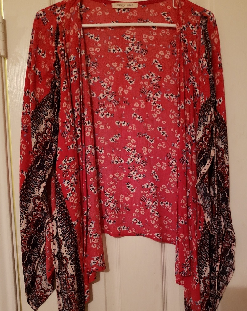 Beautiful Red swimsuit cover up